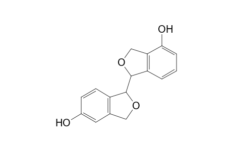 1,3-Dihydro-1-[1',3'-dihydro-5'-hydroxyisobenzofuran-1'-yl]-isobenzofuran-4-ol