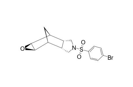 N-[(4-BROMOPHENYL)-SULFONYL]-EXO-8,9-EPOXY-4-AZATRICYCLO-[5.2.1.0-(2.6)]-DECANE