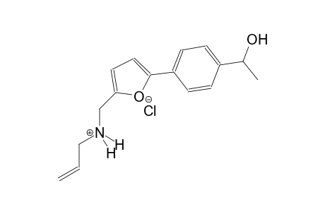 2-furanmethanaminium, 5-[4-(1-hydroxyethyl)phenyl]-N-(2-propenyl)-, chloride