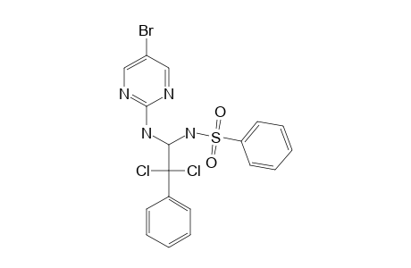 N-[1-[(5-BROMO-PYRIMIDIN-2-YL)-AMINO]-2,2-DICHLORO-2-PHENYL-ETHYL]-BENZENESULFONAMIDE