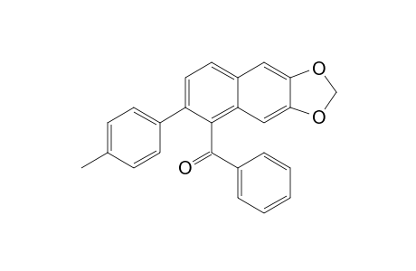 Phenyl[6-p-tolylnaphtho(2,3-d)(1,3)dioxol-5-yl]methanone