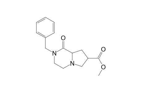 2-Benzyl-3-methoxycarbonyloctahydropyrrolo[1,2-a]pyrazin-1-one