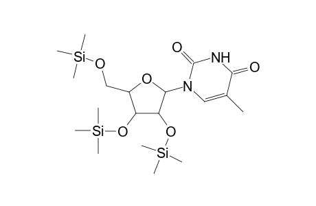Uridine <5-methyl->, tri-TMS