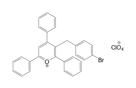 3-(p-bromobenzyl)-2,4,6-triphenylpyrylium perchlorate