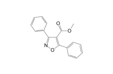 Methyl [3,5-Diphenylisoxazole-4-yl]carboxylate