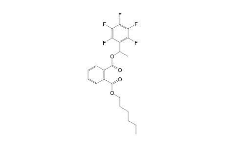 Phthalic acid, hexyl 1-(pentafluorophenyl)ethyl ester