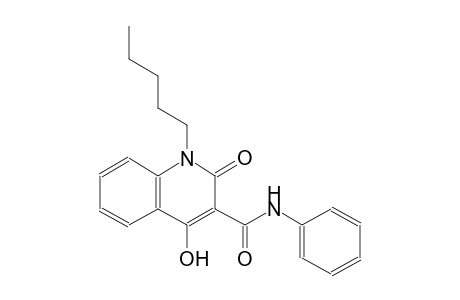 4-hydroxy-2-oxo-1-pentyl-N-phenyl-1,2-dihydro-3-quinolinecarboxamide