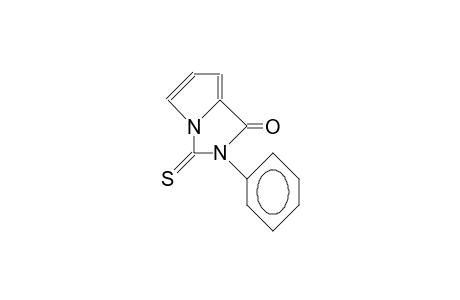 2-Phenyl-2,3-dihydro-1H-pyrrolo(1,2-C)imidazol-1-one-3-thione
