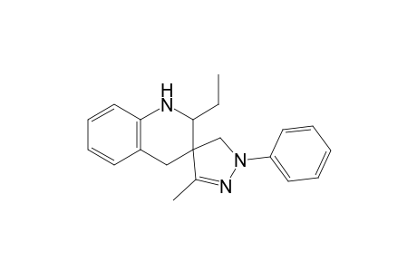 Spiro[4H-pyrazole-4,3'(2'H)-quinoline], 2'-ethyl-1,1',4',5-tetrahydro-3-methyl-1-phenyl-