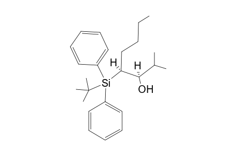 (3RS,4SR)-4-tert-Butyldiphenylsilyl-2-methyloctan-3-ol