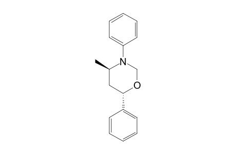 trans-4-METHYL-3,6-DIPHENYL-TETRAHYDRO-1,3-OXAZINE