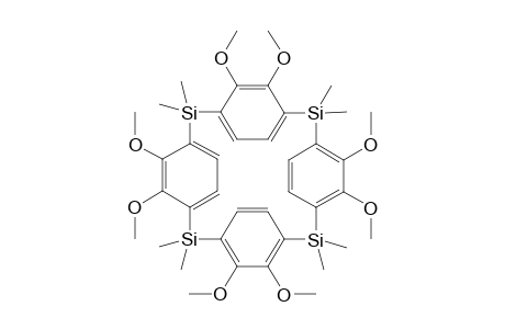 Octamethoxy-[(4)]dimethylsila-1,4-calixarene