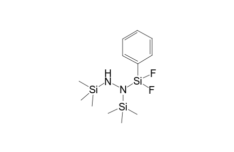 N,N-Bis(trimethylsilyl)-N-difluorophenylsilylhydrazine