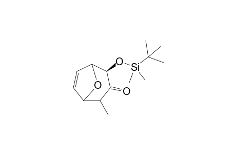 2.beta.-[(t-Butyldimethylsilyl)oxy]-4-methyl-8-oxabicyclo[3.2.1]oct-6-en-3-one