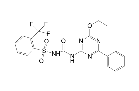1,3,5-Triazine, 2-ethoxy-4-phenyl-6-[[[[[2-(trifluoromethyl)phenyl]sulfonyl]amino]carbonyl]amino]-