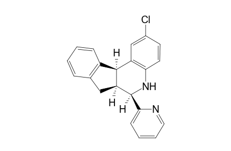 (6R,6aS,11bS)-2-Chloro-6-pyridin-2-yl-5,6a,7,11b-tetrahydro-6H-indeno[2,1-c]quinoline
