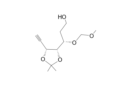 (3S)-3-[(4S,5R)-5-ethynyl-2,2-dimethyl-1,3-dioxolan-4-yl]-3-(methoxymethoxy)-1-propanol