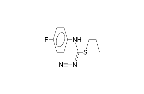 propyl N'-cyano-N-(4-fluorophenyl)imidothiocarbamate