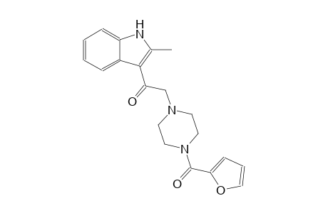 2-[4-(2-furoyl)-1-piperazinyl]-1-(2-methyl-1H-indol-3-yl)ethanone