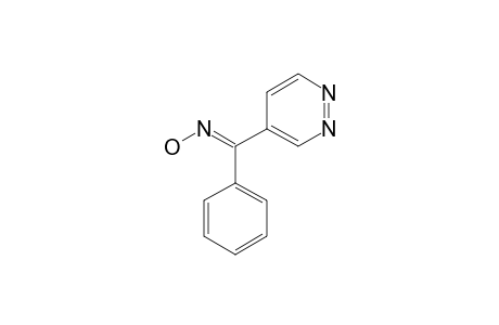 E-Phenyl(4-pyridazinyl)methanone oxime