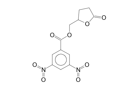 (5-Oxotetrahydro-2-furanyl)methyl 3,5-dinitrobenzoate