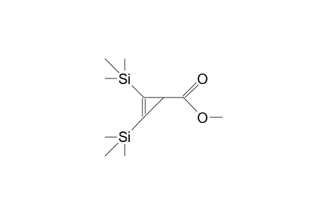 2,3-Bis(trimethylsilyl)-2-cyclopropene-1-carboxylic acid, methyl ester