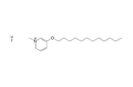 Pyridinium, 3-(dodecyloxy)-1-methyl-, iodide