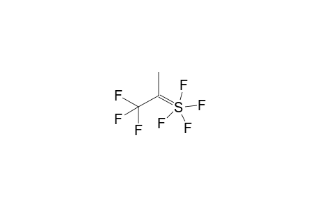 Sulfur, tetrafluoro(2,2,2-trifluoro-1-methylethylidene)-, (TB-5-11)-