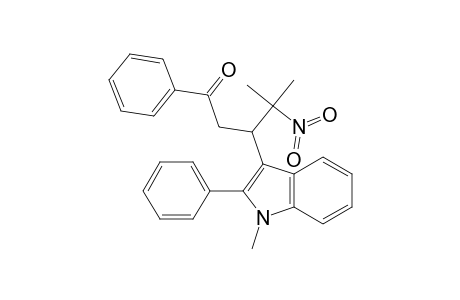 4-Methyl-3-(1'-methyl-2'-phenylindol-3'-yl)-4-nitro-1-phenylpentan-1-one