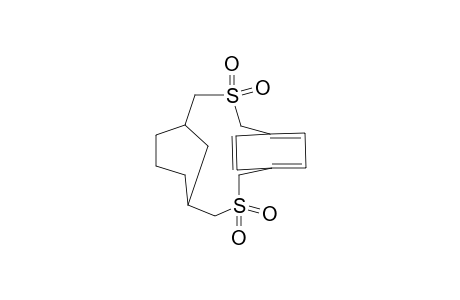 cis-3.lamda.(6),11.lamda.(6)-dithiatricyclo[11.2.2.1(5,9)]octadeca-1(15),13,16-triene-3,3,11,11-tetrone