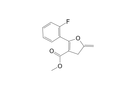 Methyl 2-(2-fluorophenyl)-5-methylene-4,5-dihydrofuran-3-carboxylate