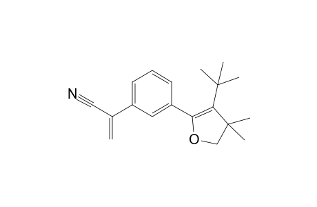 4-tert-Butyl-5-[3-(1-cyanothenyl)phenyl]-3,3-dimethyl-2,3-dihydrofuran