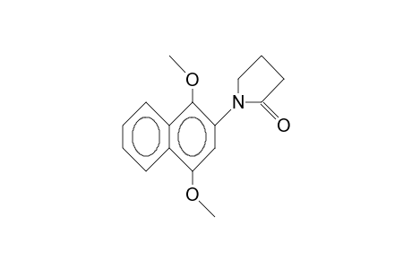 1-(1,4-Dimethoxy-2-naphthyl)-pyrrolidin-2-one