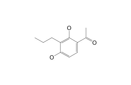 1-(2,4-Dihydroxy-3-propylphenyl)ethanone
