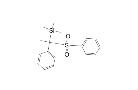 Silane, trimethyl[1-phenyl-1-(phenylsulfonyl)ethyl]-