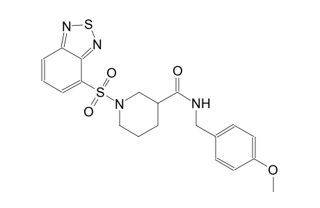 3-piperidinecarboxamide, 1-(2,1,3-benzothiadiazol-4-ylsulfonyl)-N-[(4-methoxyphenyl)methyl]-