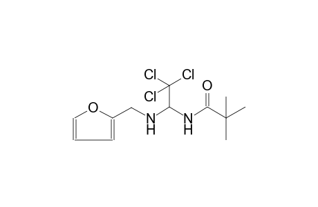 Propanamide, 2,2-dimethyl-N-[2,2,2-trichloro-1-[(2-furanylmethyl)amino]ethyl]-
