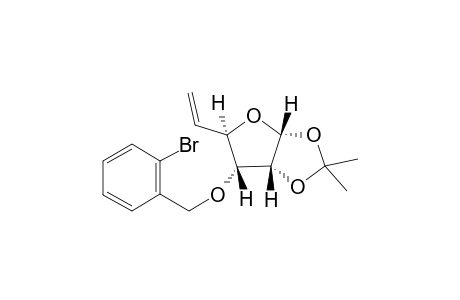 5,6-Dideoxy-1,2-O-isopropylidene-3-O-(2-bromobenzyl)-.alpha.,D-ribo-hex-5-enofuranoside