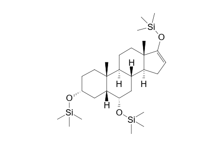 3alpha,6alpha,17-tris-trimethylsilyloxy-5beta-androsta-16-ene