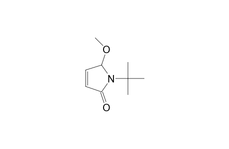 2H-Pyrrol-2-one, 1-(1,1-dimethylethyl)-1,5-dihydro-5-methoxy-