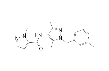 N-[3,5-dimethyl-1-(3-methylbenzyl)-1H-pyrazol-4-yl]-1-methyl-1H-pyrazole-5-carboxamide