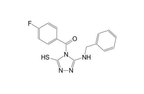 5-(benzylamino)-4-(4-fluorobenzoyl)-4H-1,2,4-triazole-3-thiol