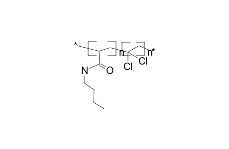 Poly(n-butylacrylamide-co-vinylidenechloride)