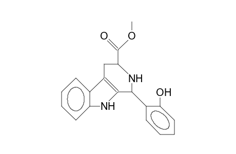 cis-(3-[Methoxycarbonyl]-1,2,3,4-tetrahydro-9H-pyrido[3,4-B]indol-1-yl)-(2-hydroxy-benzene)