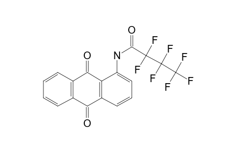 1-Aminoanthraquinone, N-heptafluorobutyryl-