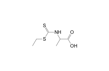 2-(ethylsulfanylcarbothioylamino)propanoic acid