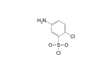 Benzenesulfonyl chloride, 5-amino-2-chloro-