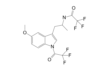 5-Methoxy-alpha-methyltryptamine 2TFA (1,N)
