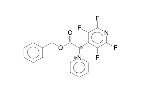 PYRIDINIUM BENZYLOXYCARBONYL(2,3,5,6-TETRAFLUORO-4-PYRIDYL)METHYLIDE