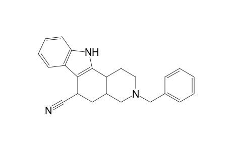 1H-Pyrido[4,3-a]carbazole-6-carbonitrile, 2,3,4,4a,5,6,11,11b-octahydro-3-(phenylmethyl)-